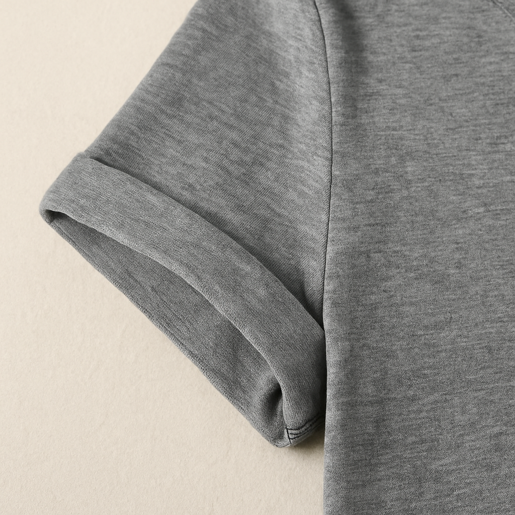 Dark Grey Regular Basic T-Shirt