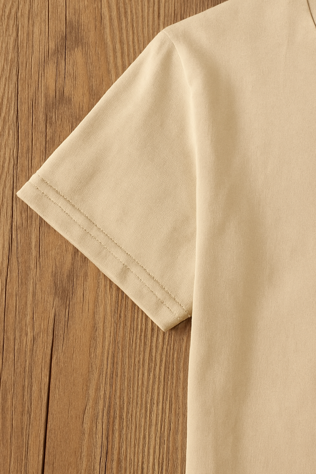 Beige Regular Basic T-Shirt