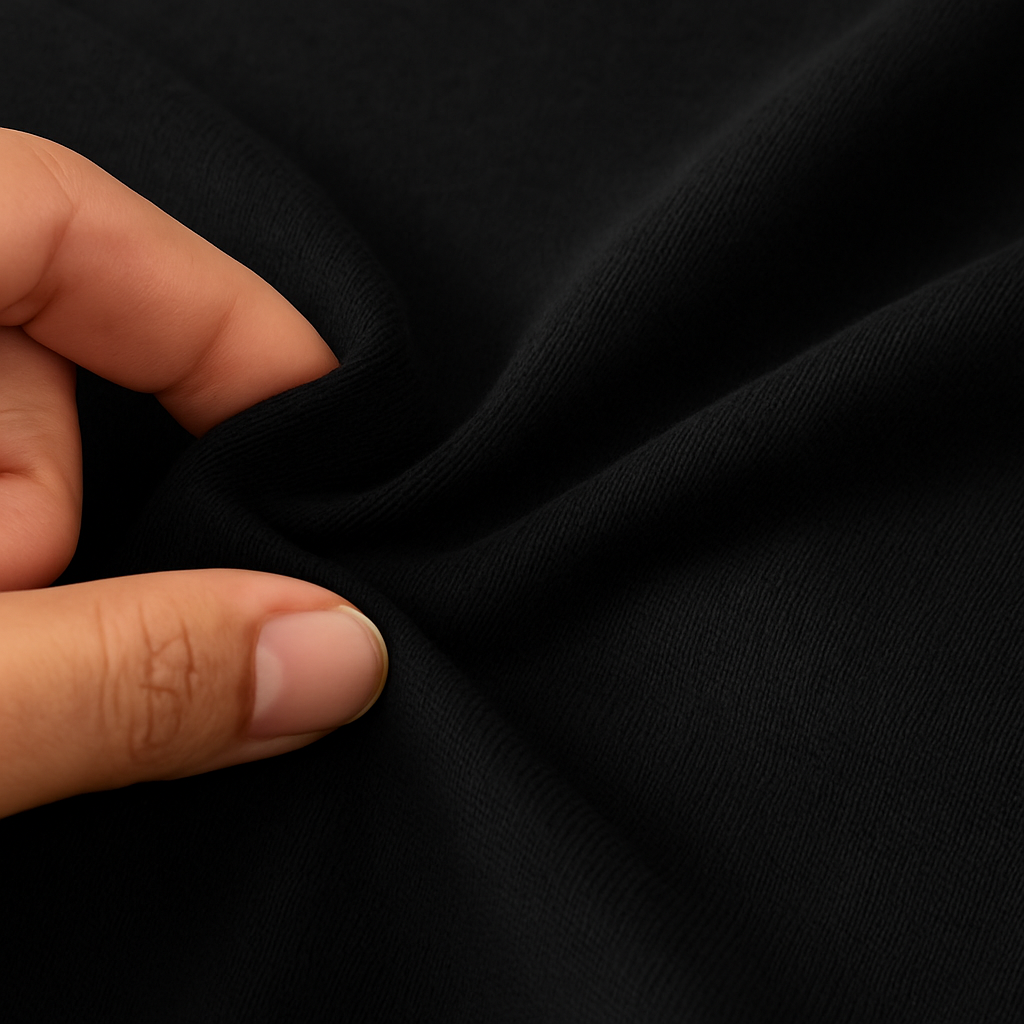 Black Regular Basic T-Shirt