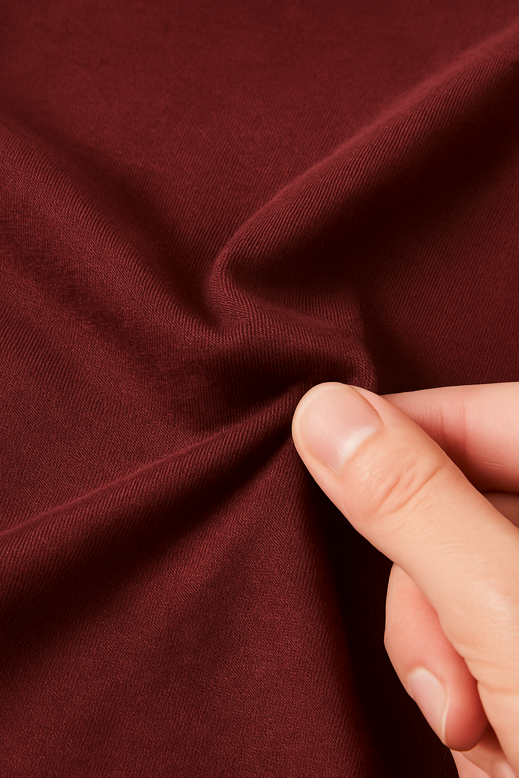 burgundy Regular Basic T-Shirt