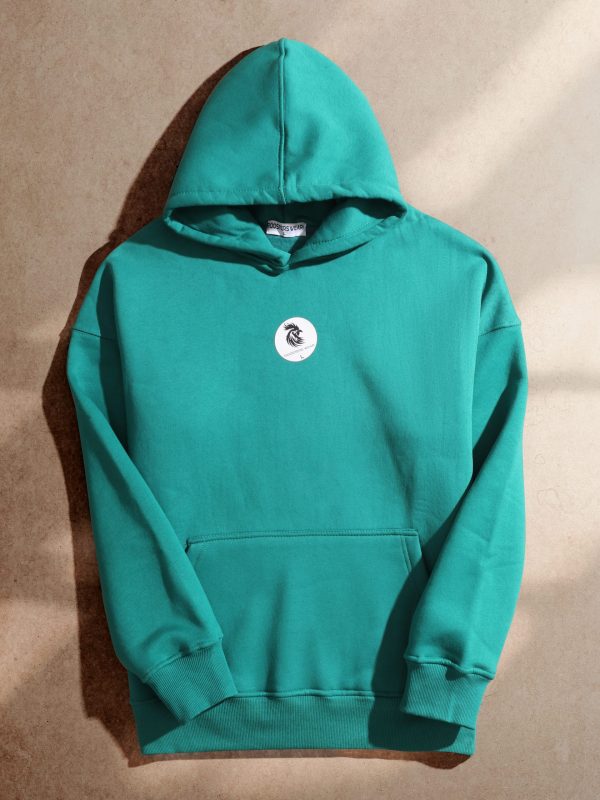 Forest Green Hoodie Oversize