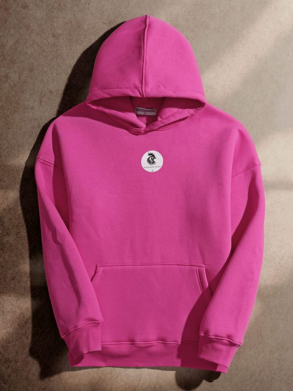 Fushia Hoodie Oversize